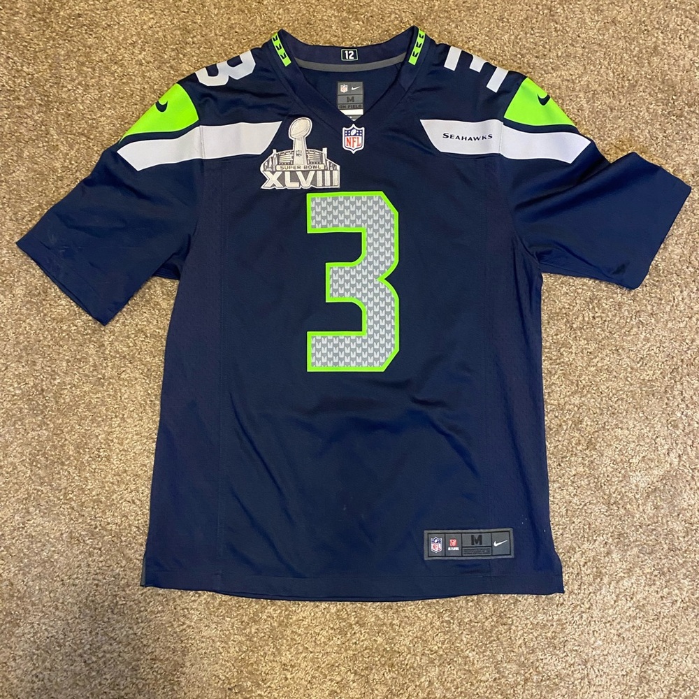 Wilson Super Bowl Seahawks Jersey